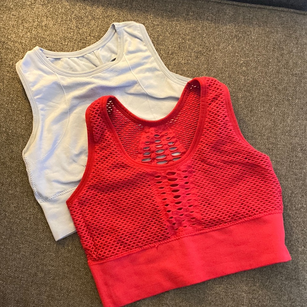 Colorful sports bra bundle